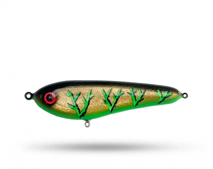 Lovely Lures Grinder - Seaweed Green i gruppen Fiskedrag / Jerkbaits hos Örebro Fiske & Outdoor AB (Grinder-Seaweed Green)